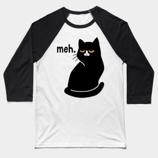 meh. cat Baseball T-Shirt